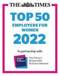 The Times Top 50 Employers for Women in 2022